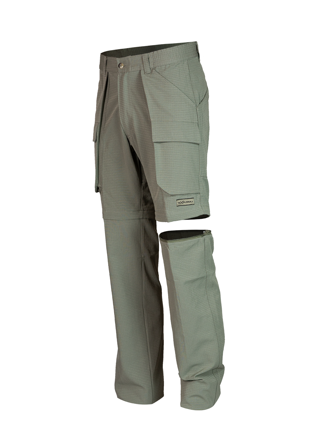 GENERICO Pantalon Trekking Hombre Secado Rapido Desmontable MC103798